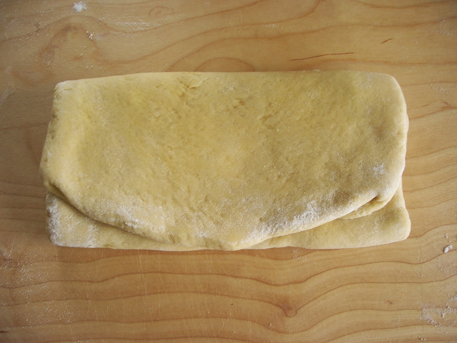 Danish pastry - składanie, krok 3