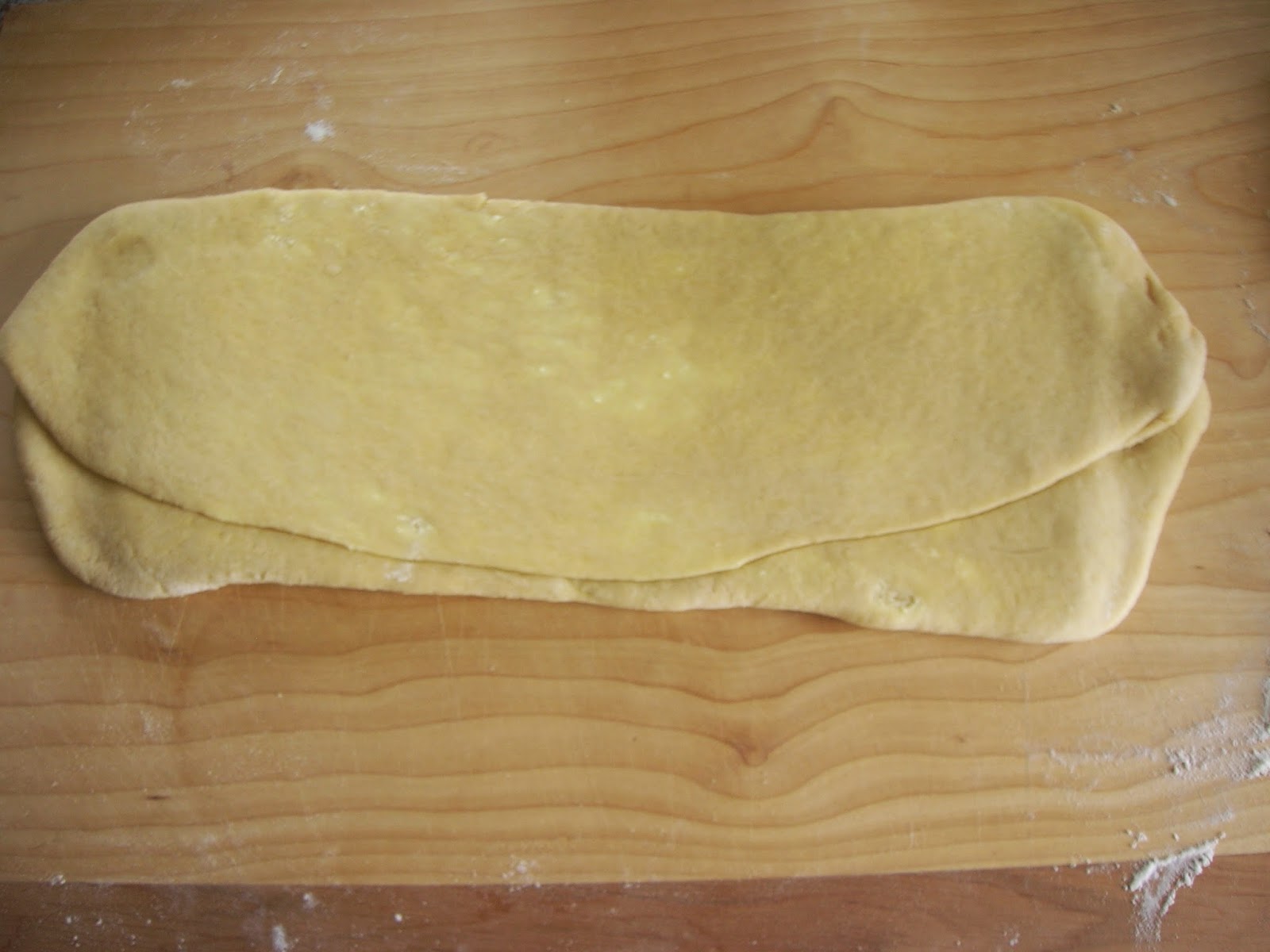 Danish pastry - składanie, krok 4