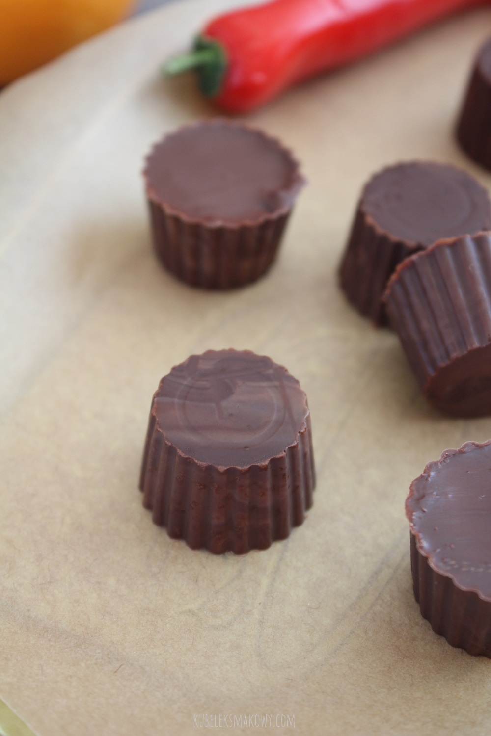 domowe czekoladki z chilli i pomarańczą - przepis